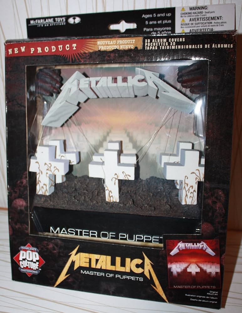 特撮 llica Master of Puppets macfarlane McFarlane Toys Music Pop Culture Masterworks Metallica